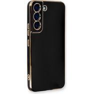 Microsonic Samsung Galaxy S22 Plus Olive Plated Siyah Kılıf