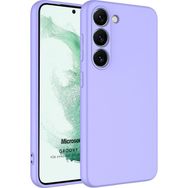 Microsonic Samsung Galaxy S23 Groovy Soft Lila Cep Telefonu Kılıfı