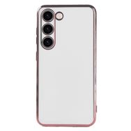 Microsonic Samsung Galaxy S23 Olive Plated Beyaz Cep Telefonu Kılıfı