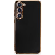 Microsonic Samsung Galaxy S23 Olive Plated Siyah Cep Telefonu Kılıfı