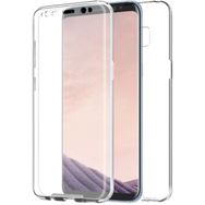 Microsonic Samsung Galaxy S8 Plus 6 tarafı tam full koruma 360 Clear Soft Şeffaf Kılıf