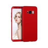 Microsonic Samsung Galaxy S8 Plus Double Dip 360 Protective Kırmızı Kılıf