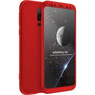 Microsonic Samsung Galaxy S9 Plus Double Dip 360 Protective Kırmızı Kılıf