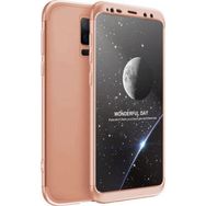 Microsonic Samsung Galaxy S9 Plus Double Dip 360 Protective Rose Gold Kılıf