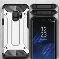 Microsonic Samsung Galaxy S9 Rugged Armor Gümüş Kılıf