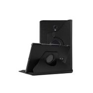 Microsonic Samsung Galaxy Tab A 10.5'' T590 360 Rotating Stand Deri Siyah Kılıf