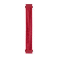 Microsonic Samsung Galaxy Watch 3 45 mm Braided Solo Loop Band Kırmızı Medium 155 mm Kordon
