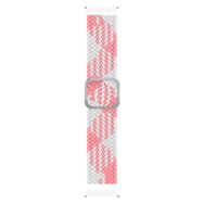 Microsonic Samsung Galaxy Watch 3 45 mm Pembe Beyaz Band Kordon