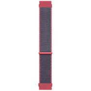 Microsonic Samsung Galaxy Watch 4 40 mm Hasırlı Woven Sport Loop Koyu Pembe Kordon