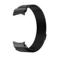 Microsonic Samsung Galaxy Watch 4 40 mm için Milano Loop Siyah Kordon