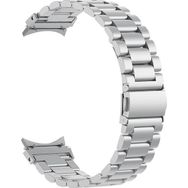 Microsonic Samsung Galaxy Watch 4 44 mm Solid Steel Gümüş Kordon