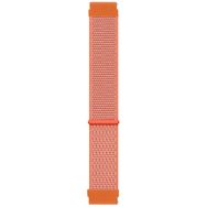 Microsonic Samsung Galaxy Watch 4 44 mm Woven Sport Loop Turuncu Hasırlı Kordon