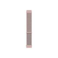 Microsonic Samsung Galaxy Watch 4 Classic 42 mm Hasırlı Woven Sport Loop Rose Gold Kordon