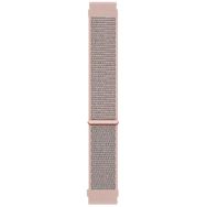 Microsonic Samsung Galaxy Watch 4 Classic 46 mm Hasırlı Woven Sport Loop Rose Gold Uyumlu Kordon