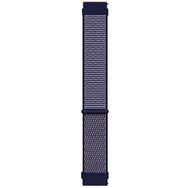 Microsonic Samsung Galaxy Watch 46 mm Hasırlı Woven Sport Loop Mor Uyumlu Kordon