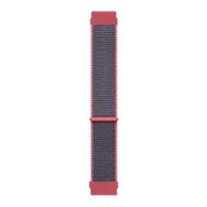 Microsonic Samsung Galaxy Watch 5 40 mm Hasırlı Woven Sport Loop Koyu Pembe Kordon