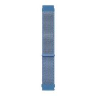 Microsonic Samsung Galaxy Watch 5 40 mm Hasırlı Woven Sport Loop Mavi Kordon