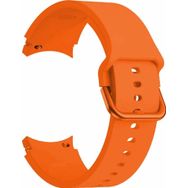 Microsonic Samsung Galaxy Watch 5 40 mm Solid Silikon Band Turuncu Kordon