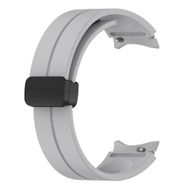 Microsonic Samsung Galaxy Watch 5 44 mm Ribbon Line Gri Kordon