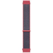 Microsonic Samsung Galaxy Watch 5 Pro 45 mm Hasırlı Woven Sport Loop Koyu Pembe Kordon