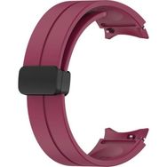 Microsonic Samsung Galaxy Watch 6 40 mm Ribbon Line Bordo Kordon