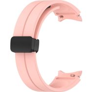 Microsonic Samsung Galaxy Watch 6 40 mm Ribbon Line Pembe Kordon