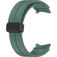 Microsonic Samsung Galaxy Watch 6 40 mm Ribbon Line Yeşil Kordon