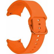 Microsonic Samsung Galaxy Watch 6 40 mm Solid Silikon Band Turuncu Kordon