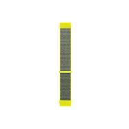 Microsonic Samsung Galaxy Watch 6 44 mm Woven Sport Loop Sarı Hasırlı Kordon