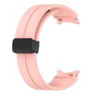 Microsonic Samsung Galaxy Watch 6 Classic 43 mm Ribbon Line Pembe Kordon