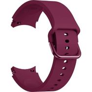 Microsonic Samsung Galaxy Watch 6 Classic 43 mm Solid Silikon Band Mürdüm Kordon