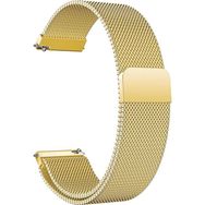 Microsonic Samsung Galaxy Watch Active 2 40 mm Milanese Loop Gold Kordon