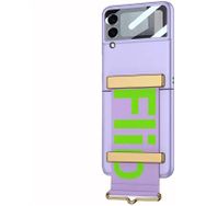 Microsonic Samsung Galaxy Z Flip 3 Flio Strap Cep Telefonu Kılıfı