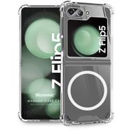 Microsonic Samsung Galaxy Z Flip 5 Magsafe Clear Soft Cep Telefonu Kılıfı