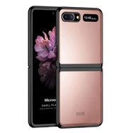 Microsonic Samsung Galaxy Z Flip Shell Platinum Siyah Cep Telefonu Kılıfı