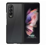 Microsonic Samsung Galaxy Z Fold 3 Shell Platinum Siyah Cep Telefonu Kılıfı