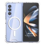 Microsonic Samsung Galaxy Z Fold 4 Magsafe Clear Soft Şeffaf Cep Telefonu Kılıfı