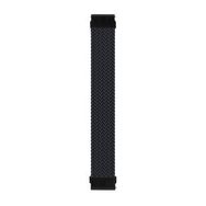 Microsonic Samsung Gear S3 Frontier Braided Solo Loop Band Siyah Medium 155 mm Kordon