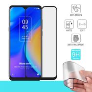 Microsonic TCL 20 SE Seramik Matte Flexible Siyah Ekran Koruyucu