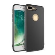 Microsonic Totu Design Soft Series Frosted Version Apple iPhone 7 Plus Siyah Kılıf