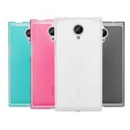 Microsonic Transparent Soft General Mobile Discovery Elite Mavi Kılıf