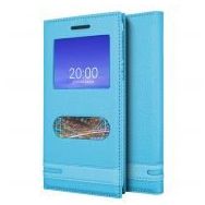 Microsonic Vestel Venüs 5530 Dual View Gizli Mıknatıslı Turkuaz Kılıf