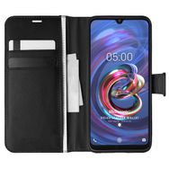 Microsonic Vestel Venüs E5 Delux Leather Wallet Siyah Cep Telefonu Kılıfı