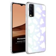 Microsonic Vivo Y11S Braille Feel Desenli Zebra Cep Telefonu Kılıfı