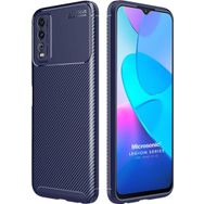 Microsonic Vivo Y11S Legion Series Lacivert Cep Telefonu Kılıfı