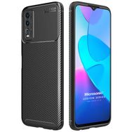 Microsonic Vivo Y11S Legion Series Siyah Cep Telefonu Kılıfı