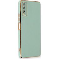 Microsonic Vivo Y11S Olive Plated Yeşil Kılıf