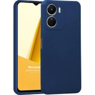 Microsonic Vivo Y16 Matte Silikon Sarı Cep Telefonu Kılıfı