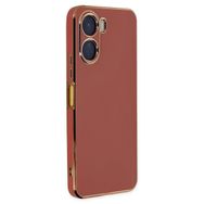 Microsonic Vivo Y16 Olive Plated Kırmızı Cep Telefonu Kılıfı