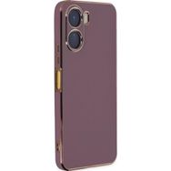 Microsonic Vivo Y16 Olive Plated Lila Cep Telefonu Kılıfı